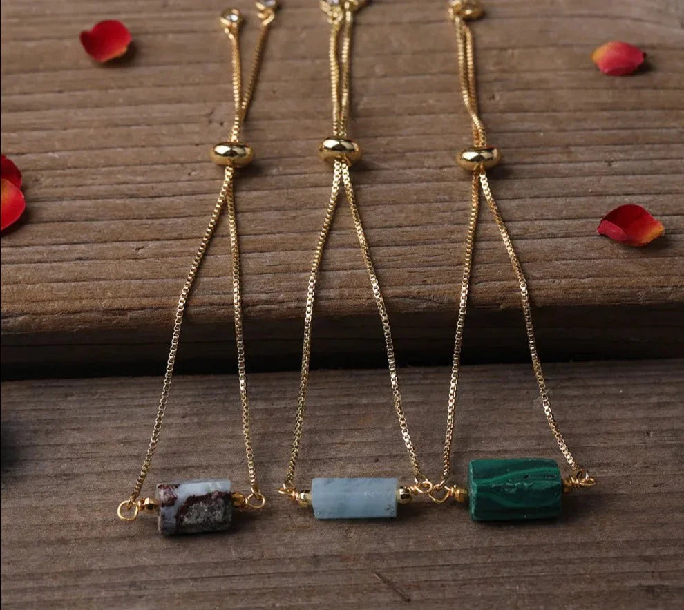 Crystal Gold Adjustable Bracelets | bracelets | Wiccan Center