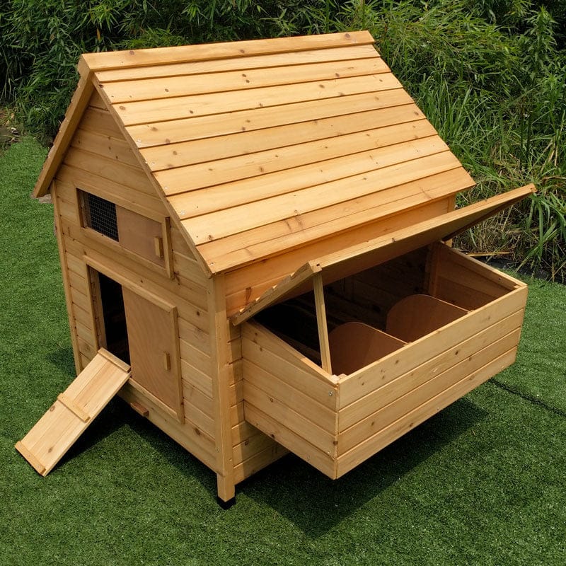 Wooden Chicken Coop with egg case house | | Wiccan Center
