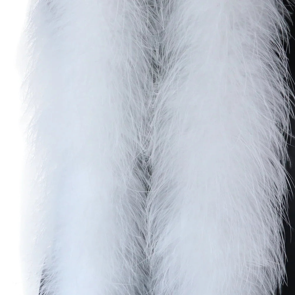 Fluffy Marabou Turkey Feather Boa (2 Meters) | Feathers | Wiccan Center