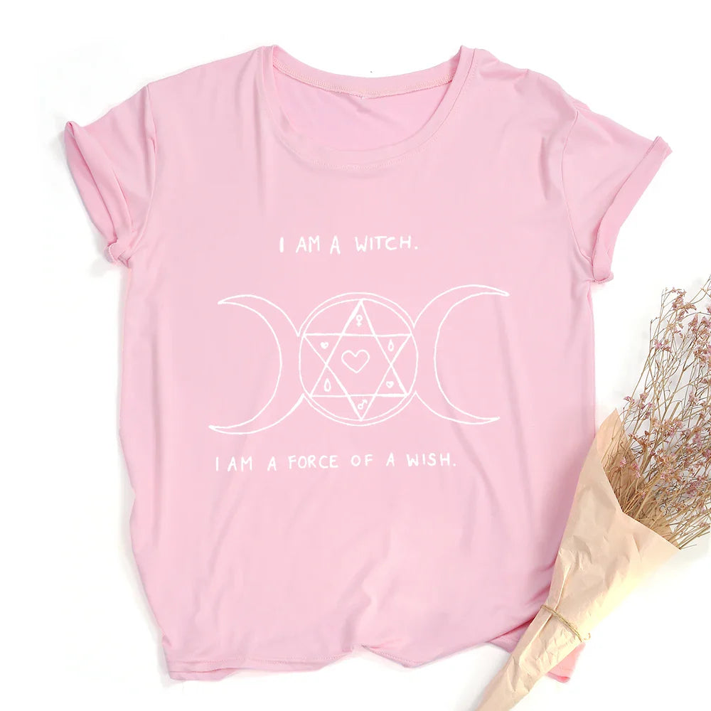 Witchy Quotes Crop Top T-Shirts | T-Shirt | Wiccan Center