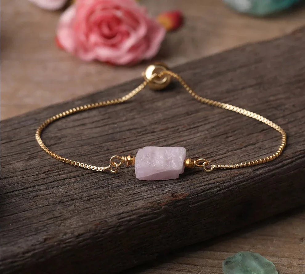 Crystal Gold Adjustable Bracelets | bracelets | Wiccan Center