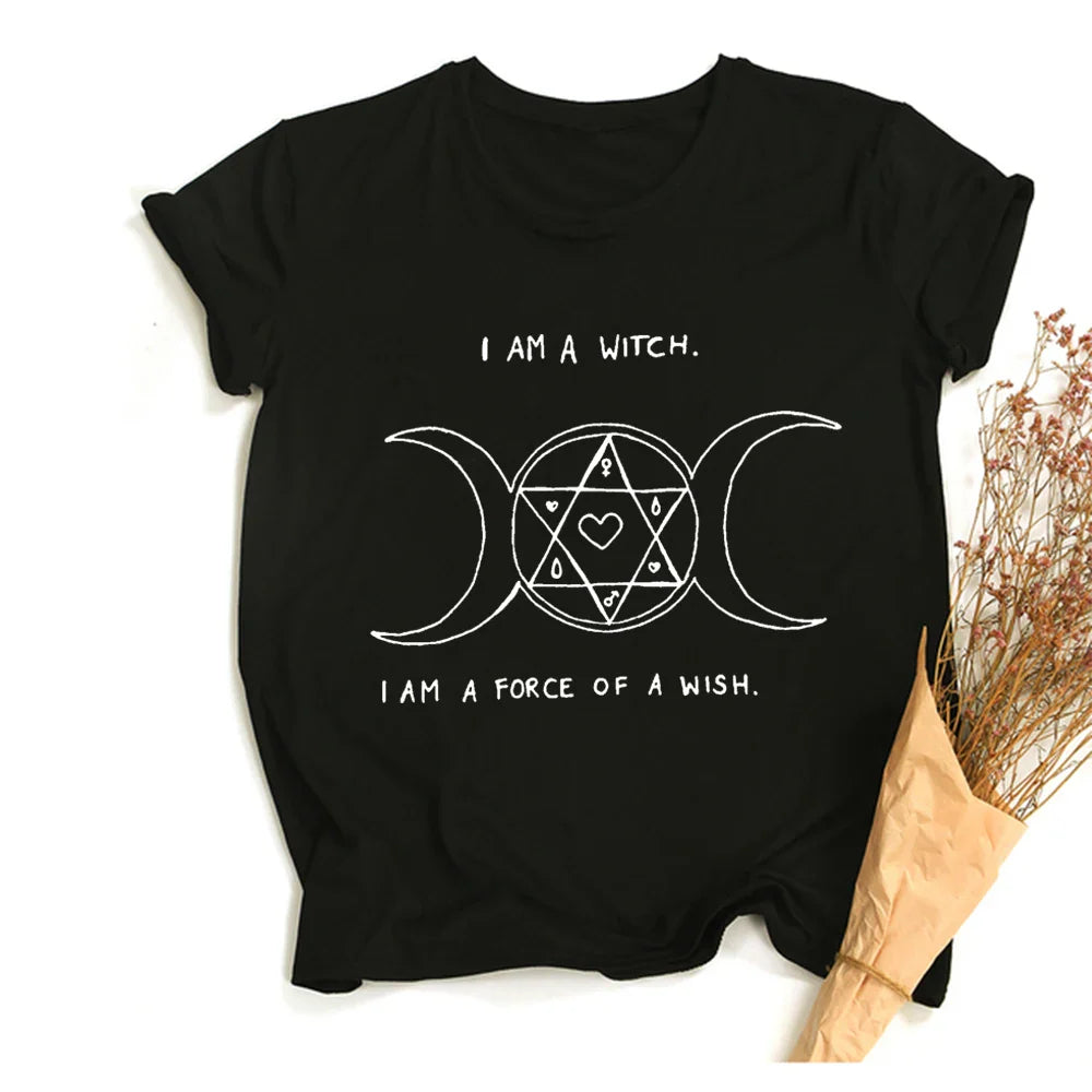 Witchy Quotes Crop Top T-Shirts | T-Shirt | Wiccan Center