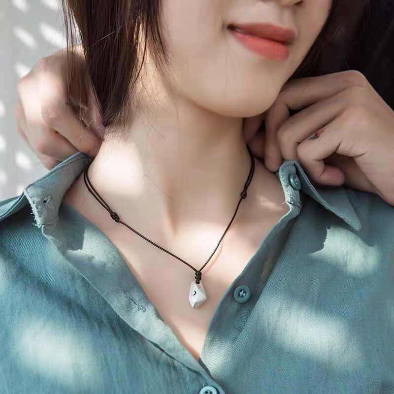 2Pcs Lovers Matching Friendship Faceted Sun Moon Pendant Couple Magnetic Necklace Jewelry | Necklaces | Wiccan Center