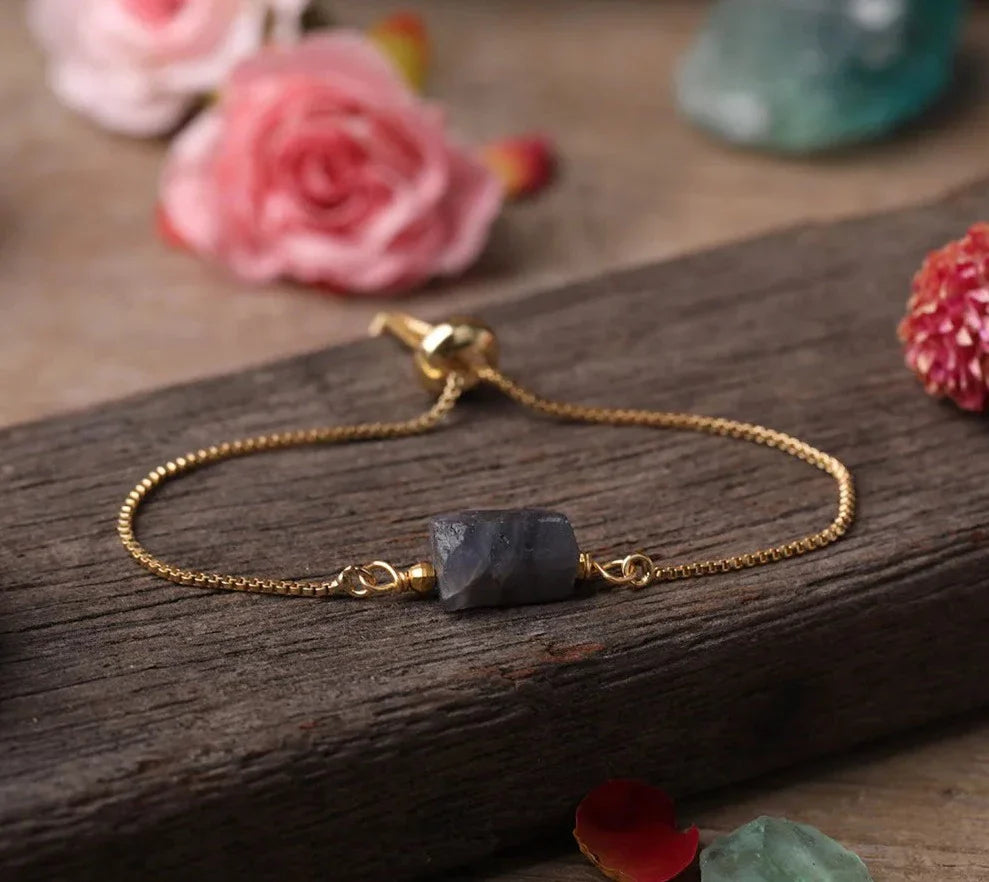 Crystal Gold Adjustable Bracelets | bracelets | Wiccan Center
