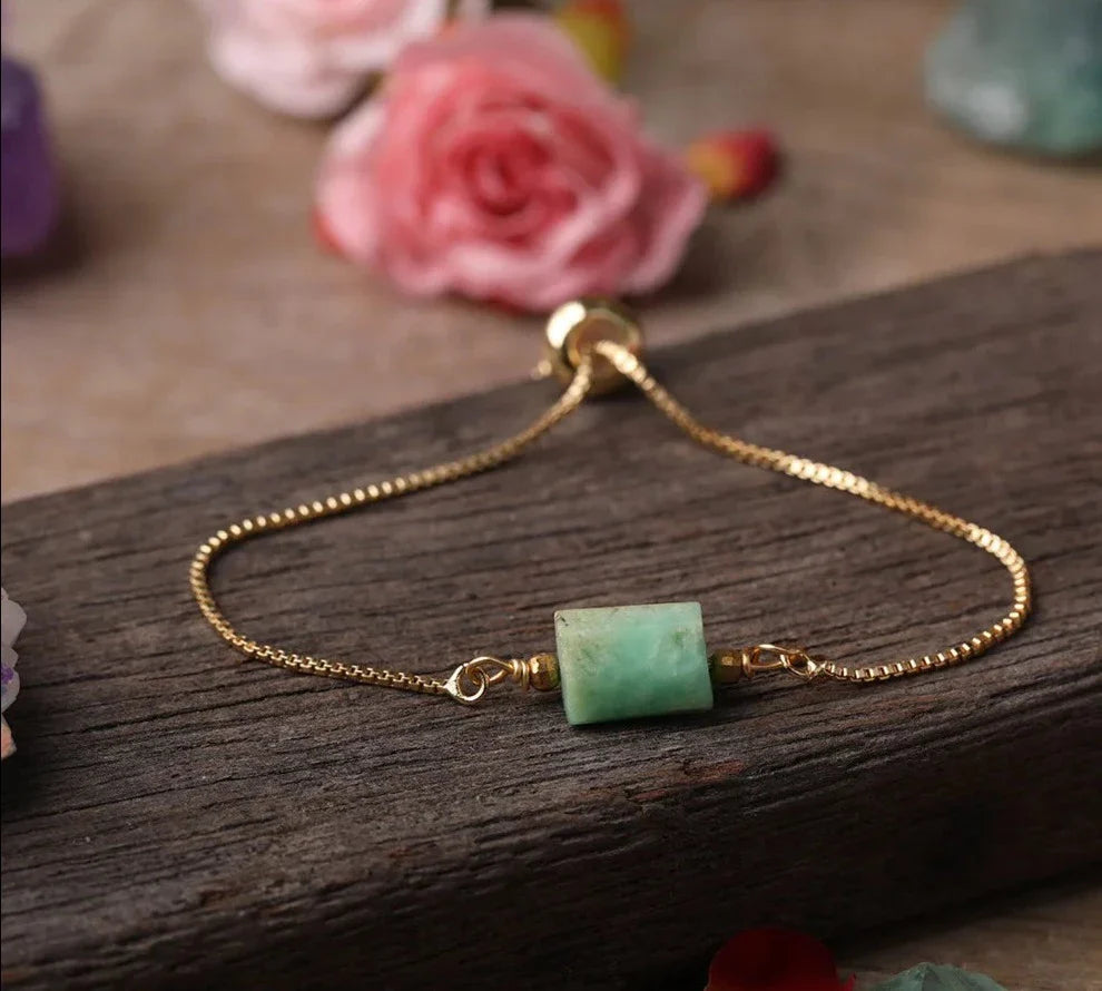 Crystal Gold Adjustable Bracelets | bracelets | Wiccan Center