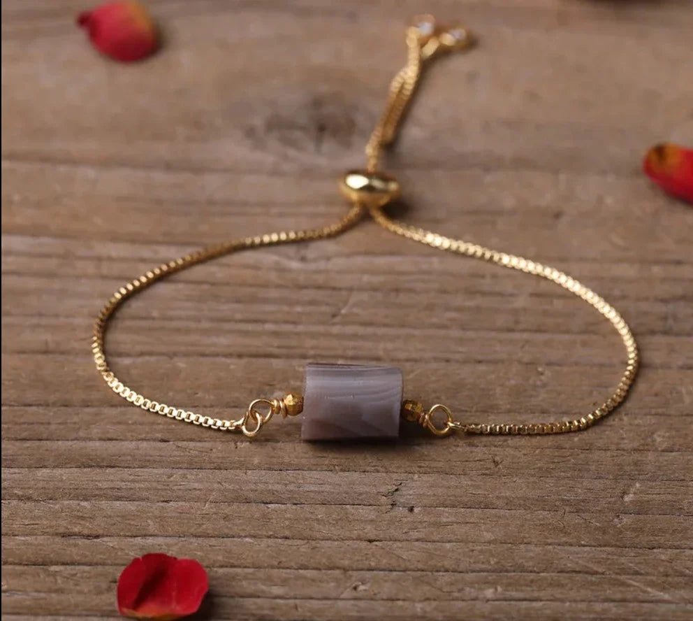 Crystal Gold Adjustable Bracelets | bracelets | Wiccan Center