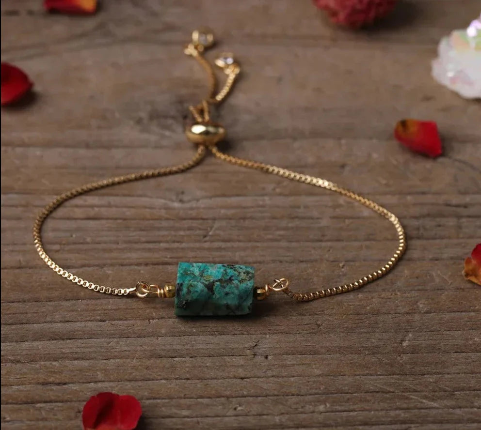 Crystal Gold Adjustable Bracelets | bracelets | Wiccan Center