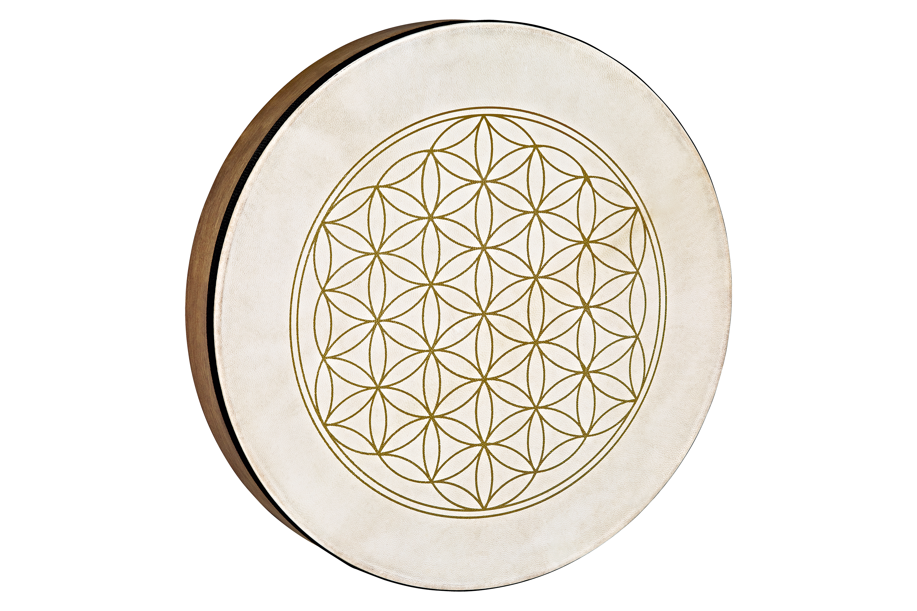 16" Designed Hand Drum, Flower of Life | | Wiccan Center