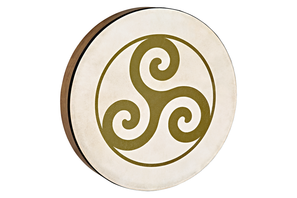 16" Designed Hand Drum, Triskele | | Wiccan Center