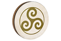 16" Designed Hand Drum, Triskele | | Wiccan Center