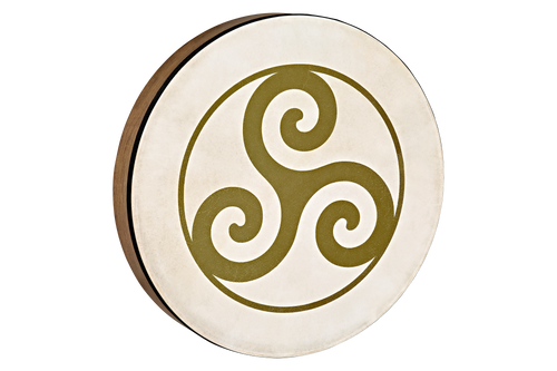 16" Designed Hand Drum, Triskele | | Wiccan Center