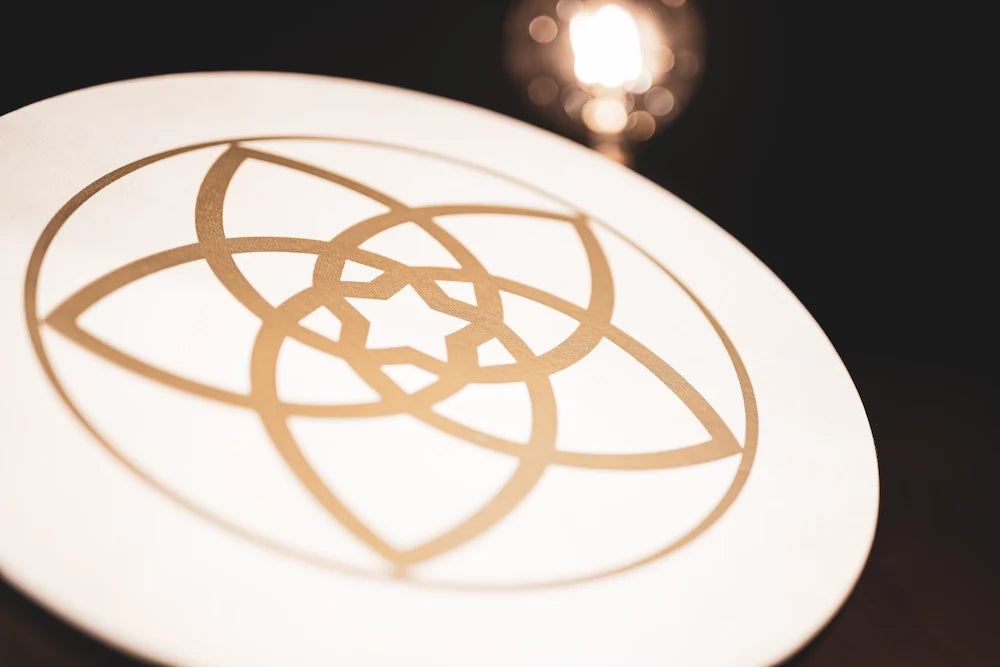16" Designed Hand Drum, Venus Flower | | Wiccan Center