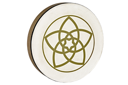 16" Designed Hand Drum, Venus Flower | | Wiccan Center