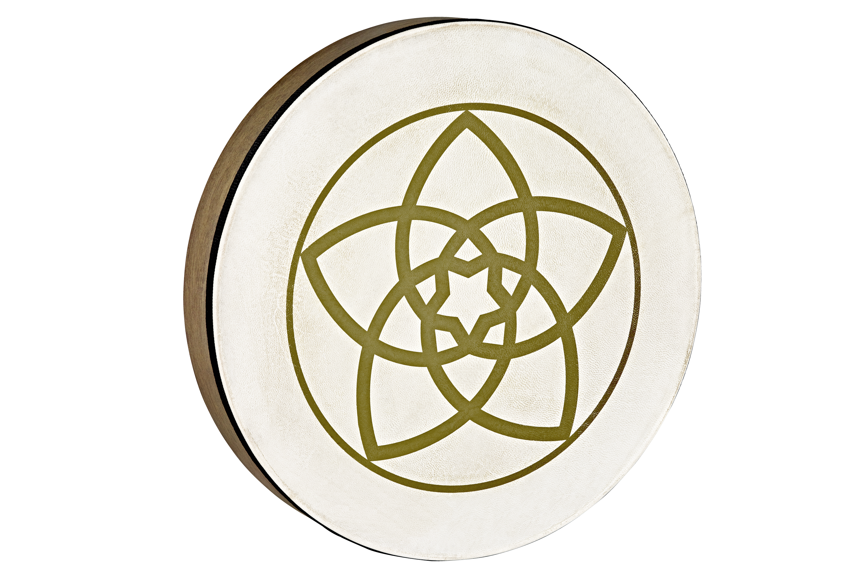 16" Designed Hand Drum, Venus Flower | | Wiccan Center