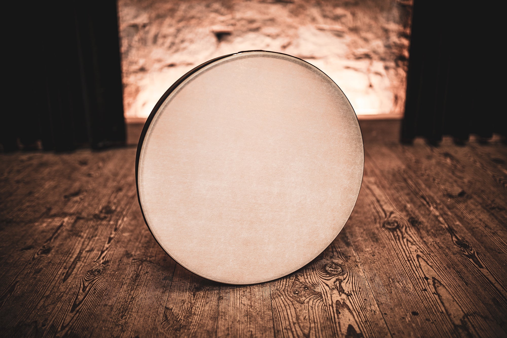 18" Woven Synthetic Head Hand Drum, Walnut Brown | | Wiccan Center
