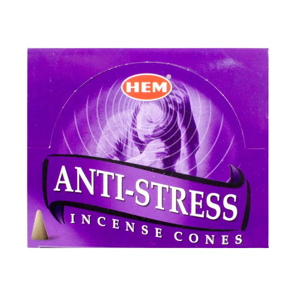 HEM Anti-Stress Incense Cones | Incense | Wiccan Center