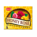 HEM Honey Rose Incense Cones | Incense | Wiccan Center
