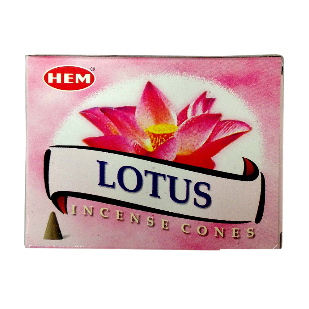 HEM Lotus Incense Cones | Incense | Wiccan Center