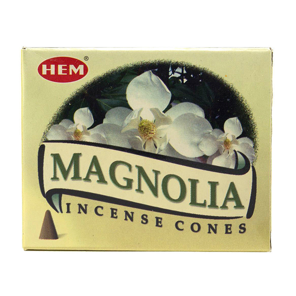 HEM Magnolia Incense Cones | Incense | Wiccan Center