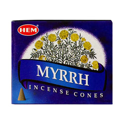 HEM Myrrh Incense Cones | Incense | Wiccan Center