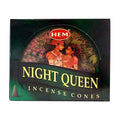 HEM Night Queen Incense Cones | Incense | Wiccan Center
