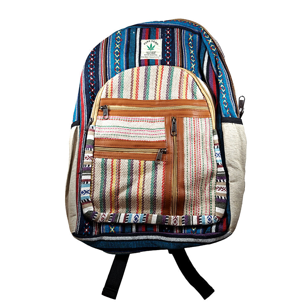 HEMP Color Lines Backpack | Backpack | Wiccan Center