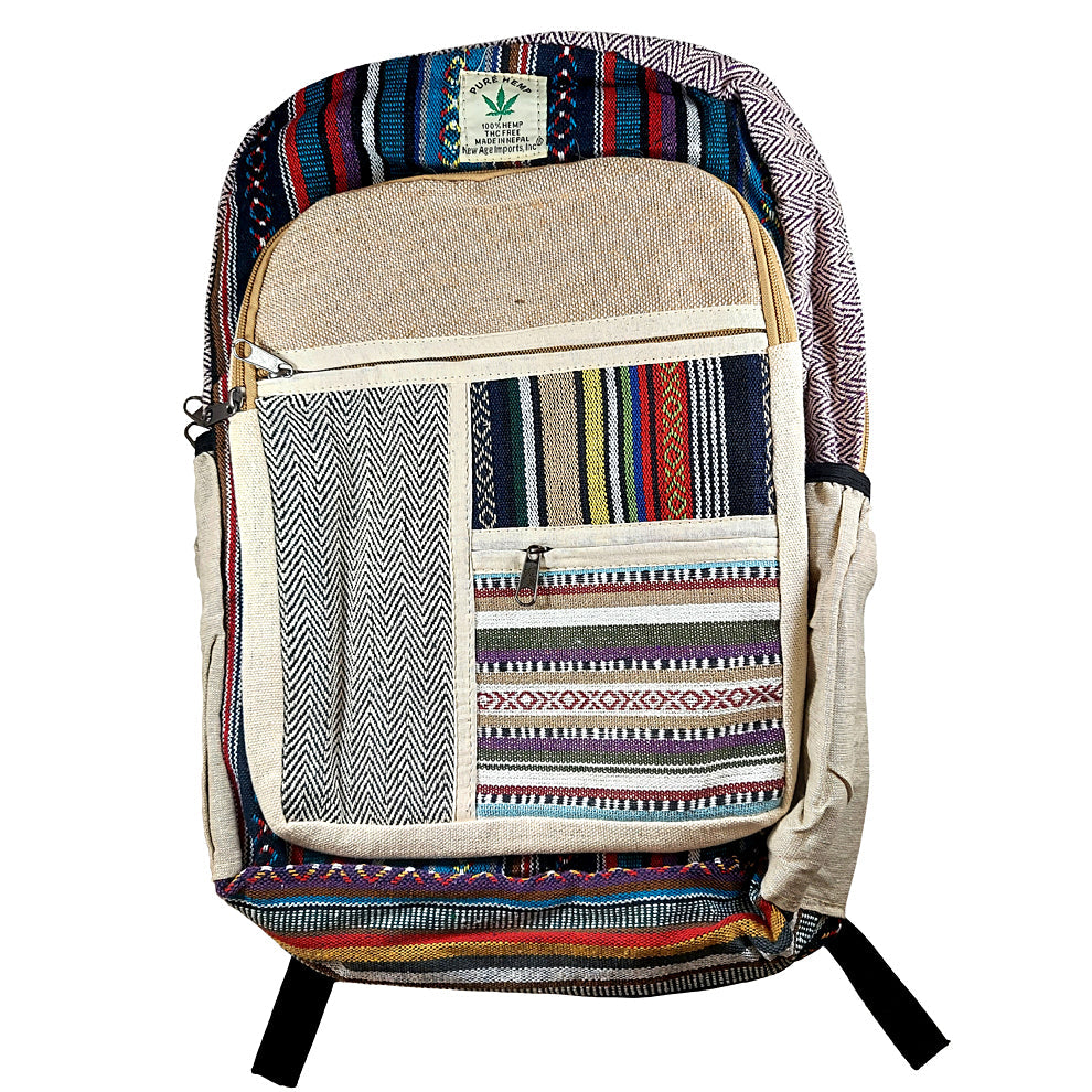 HEMP Multi Color Backpack | Backpack | Wiccan Center