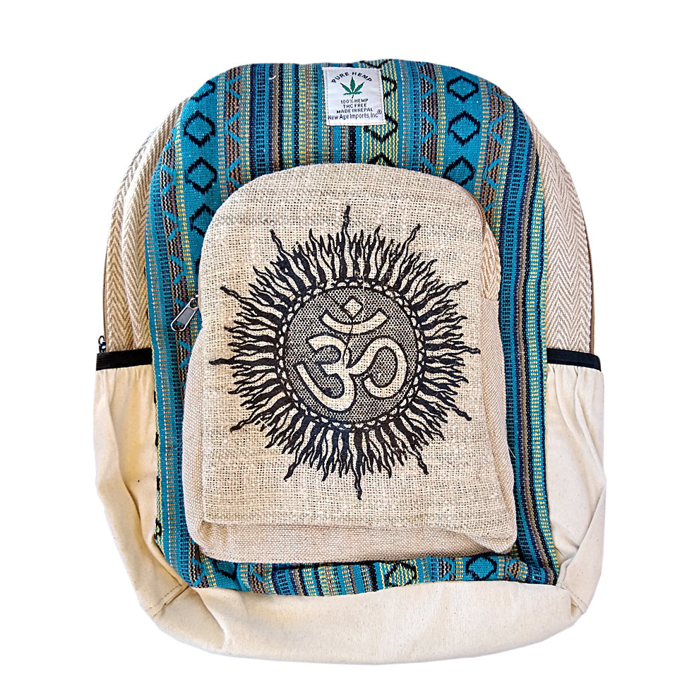 HEMP OM Backpack | Backpack | Wiccan Center