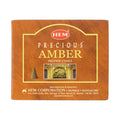 HEM Precious Amber Incense Cones | Incense | Wiccan Center