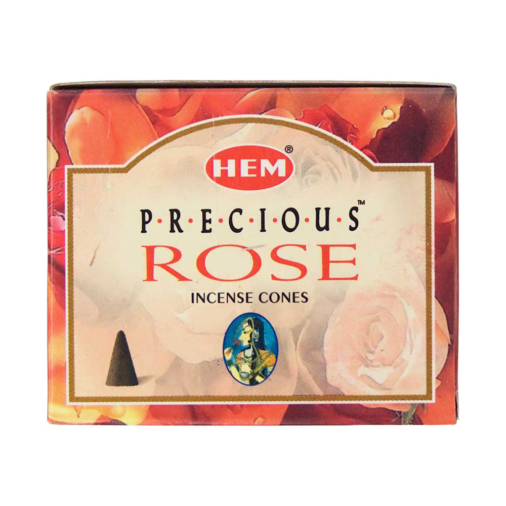 HEM Precious Rose Incense Cones | Incense | Wiccan Center