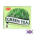 HEM Green Tea Incense Cones | Incense | Wiccan Center