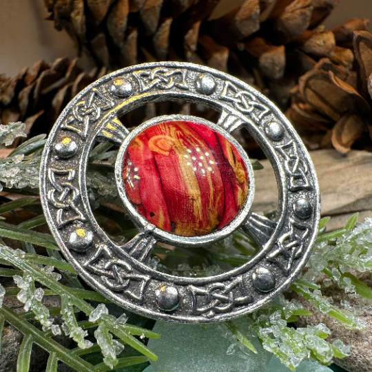 Celtic Heathergems Brooch - Handmade in Scotland | Brooch | Wiccan Center