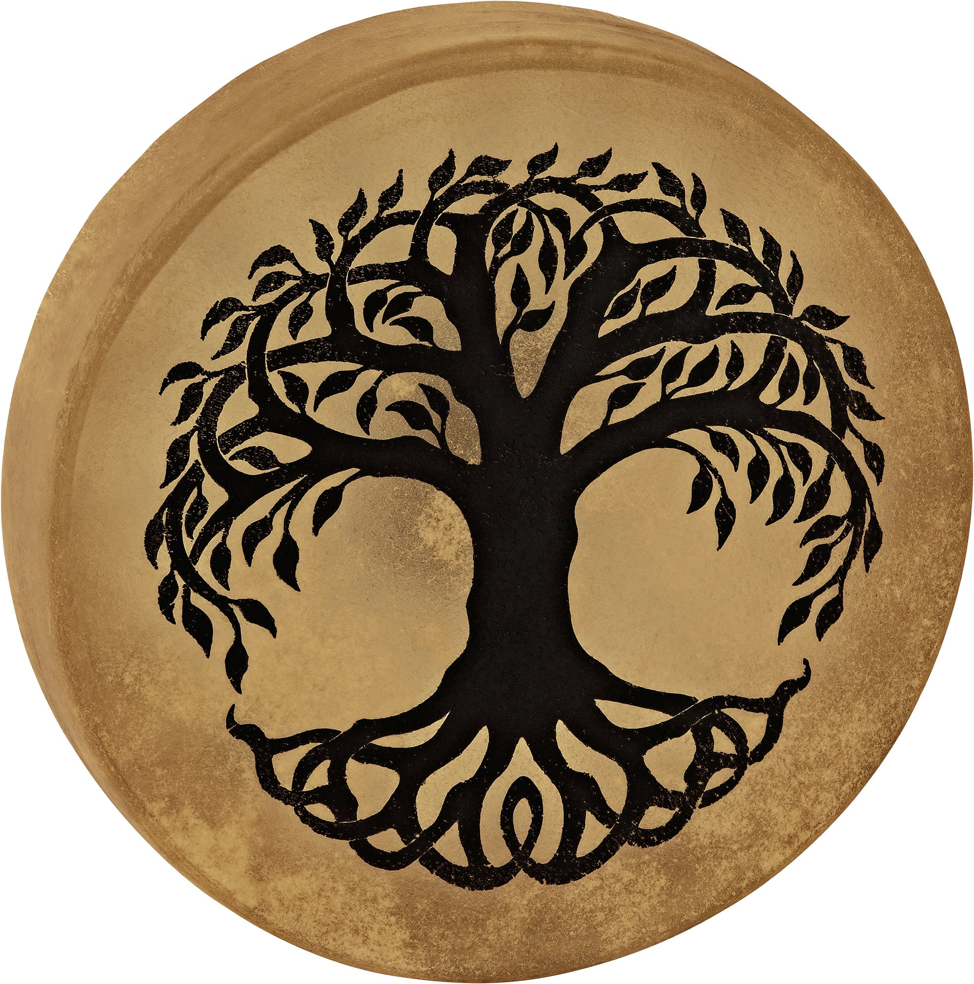 15" Native American-Style Hoop Drum, Tree of Life | | Wiccan Center