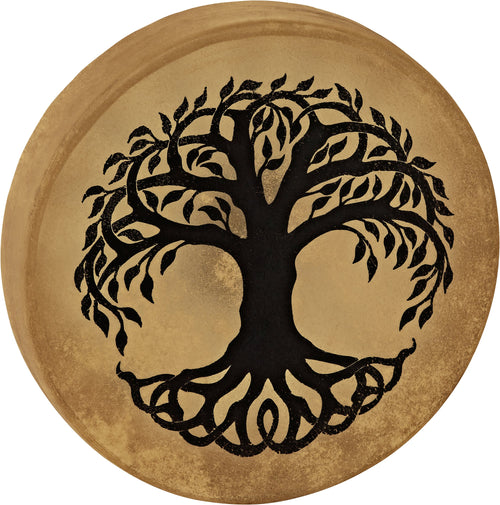 15" Native American-Style Hoop Drum, Tree of Life | | Wiccan Center