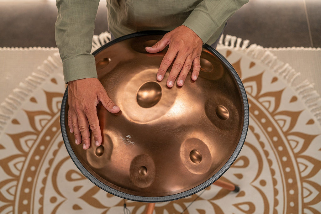 Sensory Handpan, F Pygmy, 11 Notes, Vintage Copper | | Wiccan Center