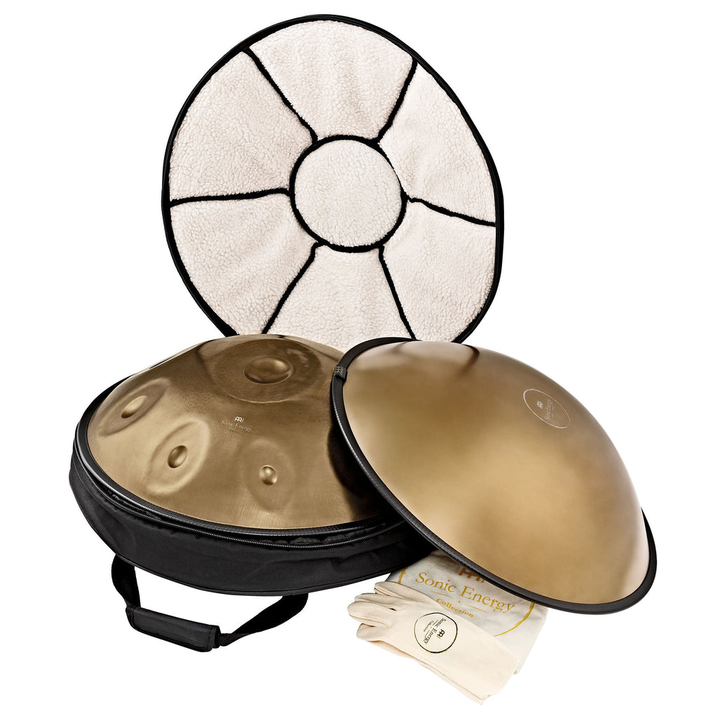 Sensory Handpan, C# Minor, 9 Notes, Vintage Gold | | Wiccan Center