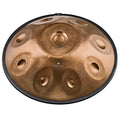 Sensory Handpan, BB2 Amara, 9 Notes, Vintage Copper, Engraved Design | | Wiccan Center