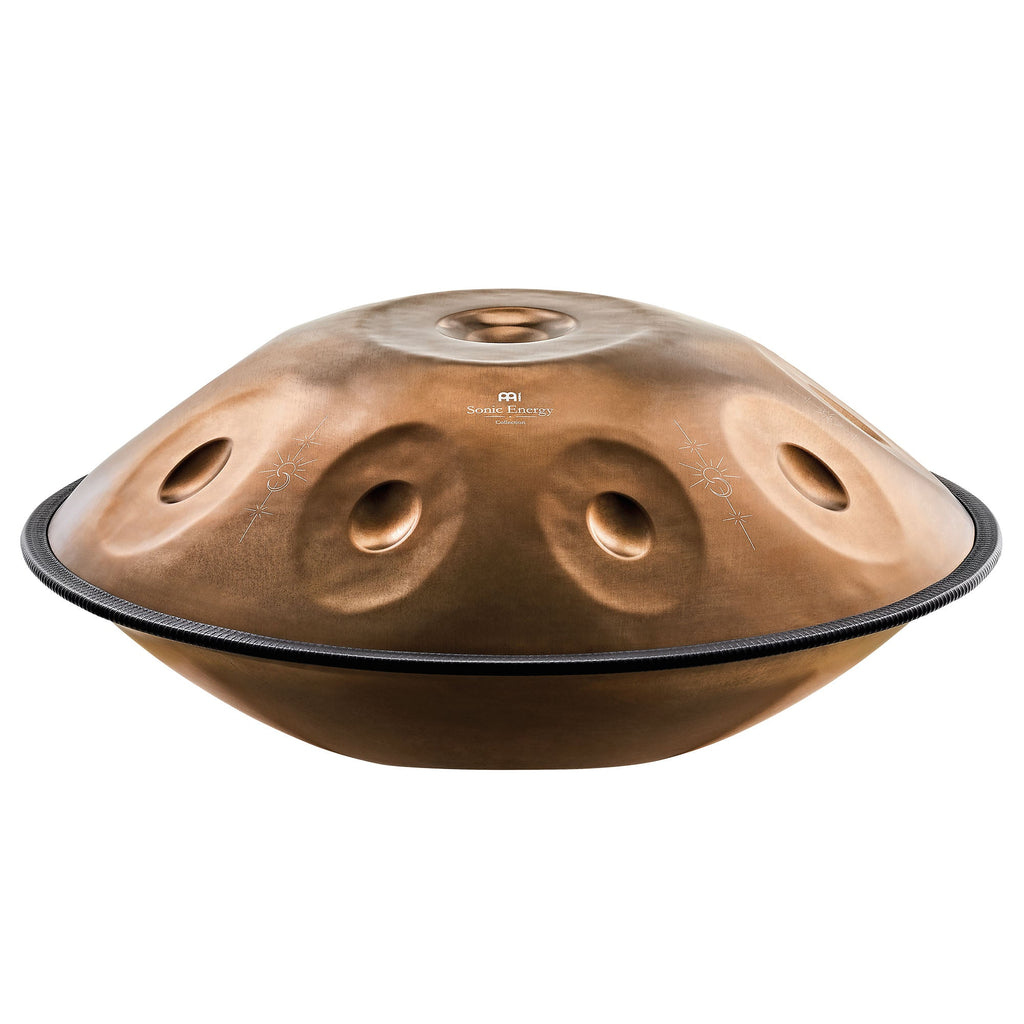 Sensory Handpan, BB2 Amara, 9 Notes, Vintage Copper, Engraved Design | | Wiccan Center
