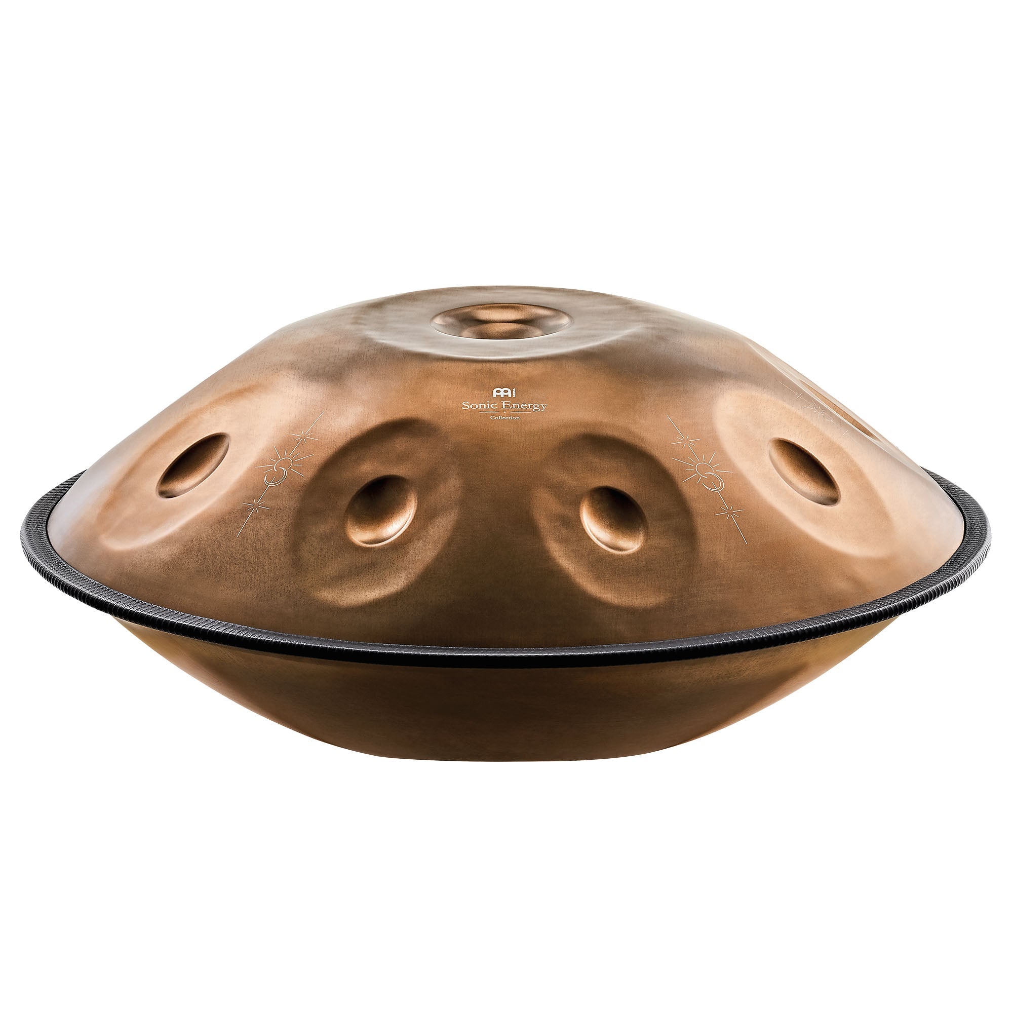 Sensory Handpan, BB2 Amara, 9 Notes, Vintage Copper, Engraved Design | | Wiccan Center