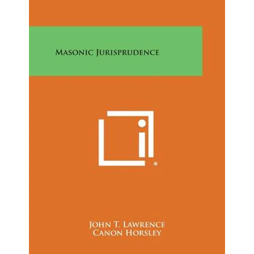 Masonic Jurisprudence - Paperback | Books | Wiccan Center