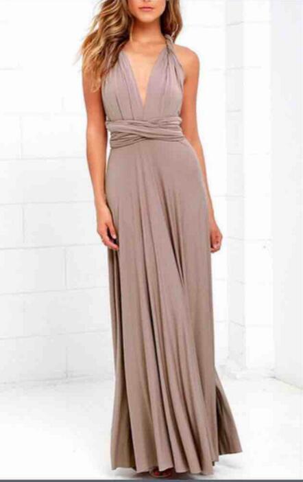 Sexy Women Multiway Wrap Convertible Boho Maxi Club Red Dress Bandage Long Dress | Dresses | Wiccan Center