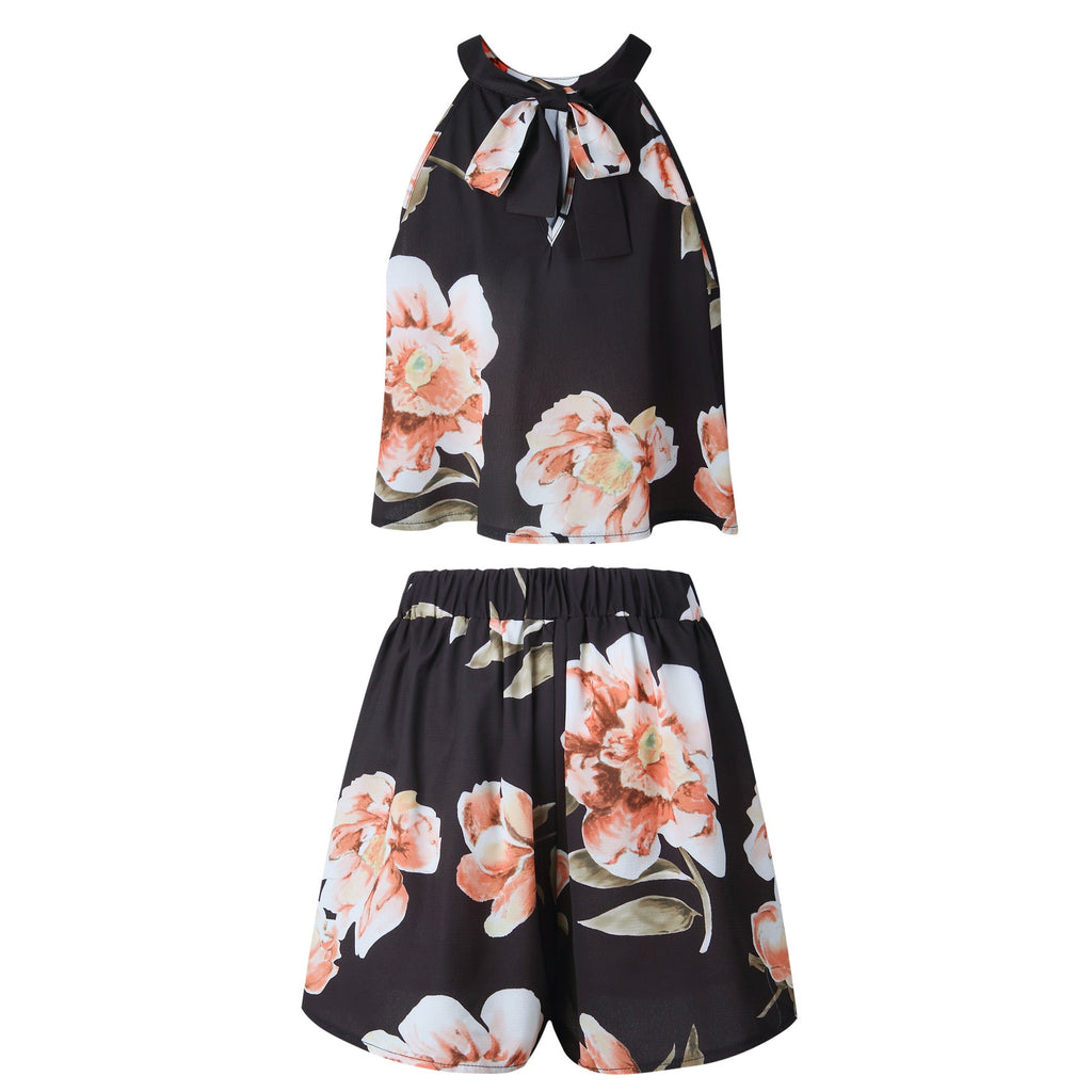 Sexy Jumpsuit For Women Loose Cause Boho Floral Female Rompers Beach Shorts Sets | Jumpsuit | Wiccan Center
