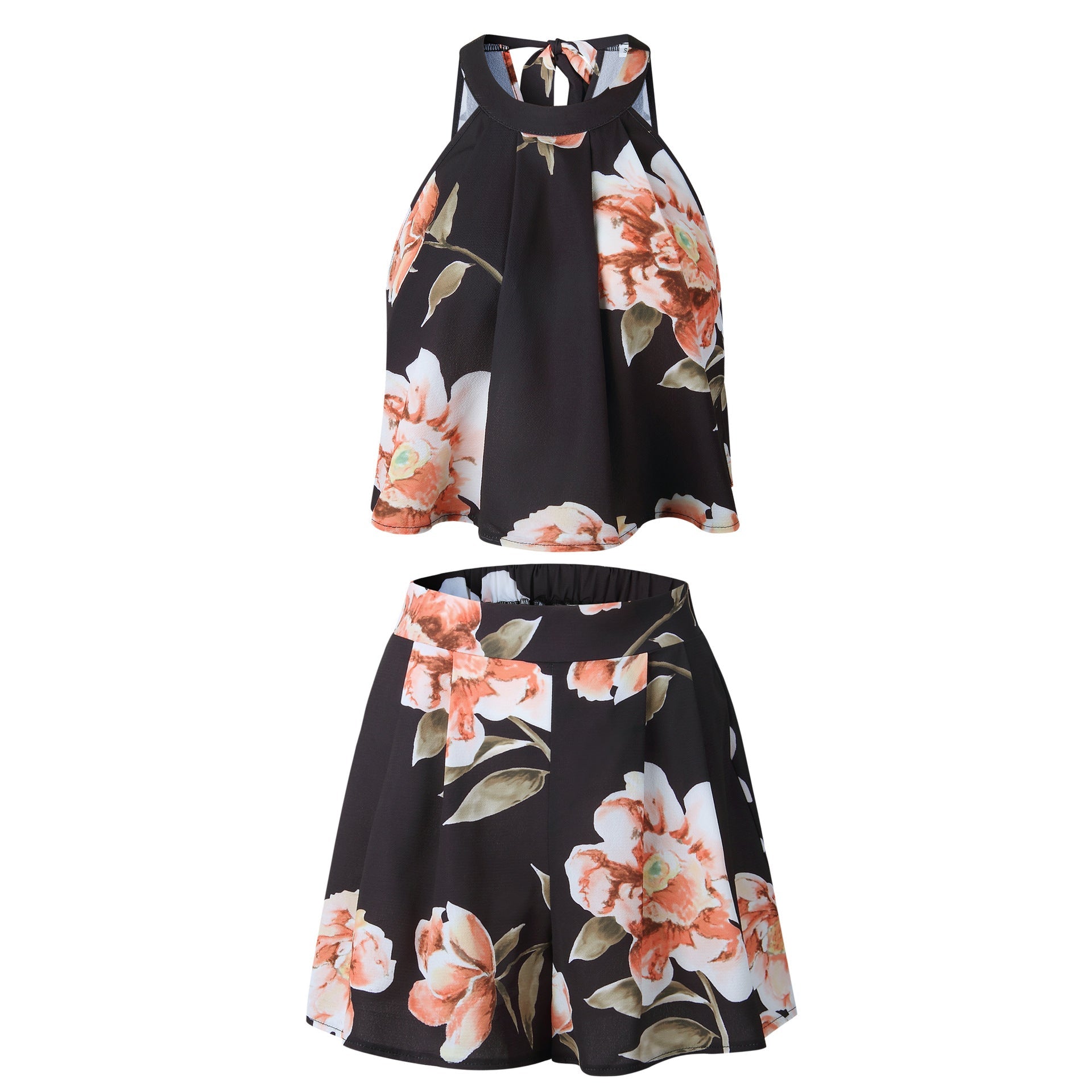 Sexy Jumpsuit For Women Loose Cause Boho Floral Female Rompers Beach Shorts Sets | Jumpsuit | Wiccan Center