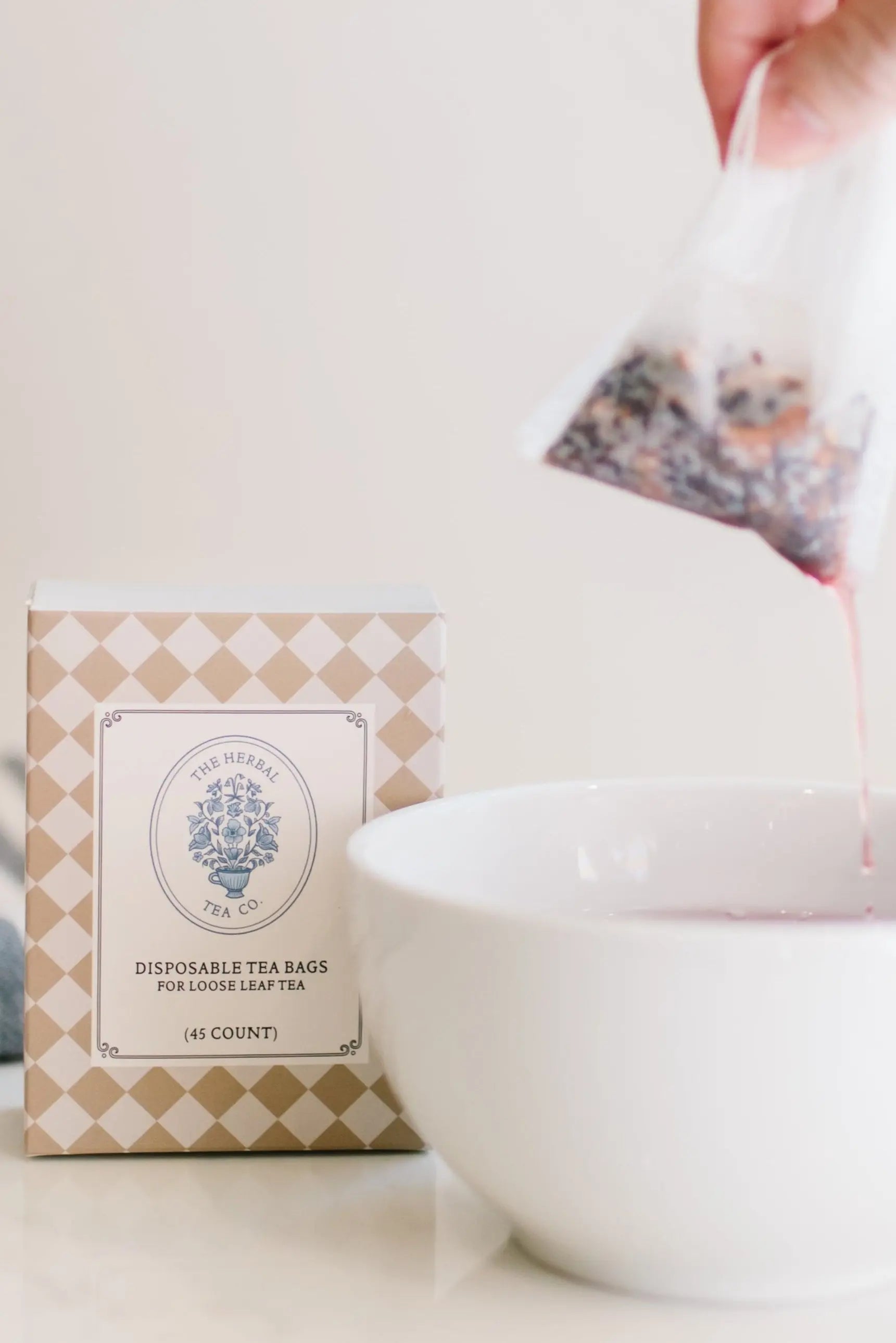 Disposable Tea Bags- 45 count | Tea Accessories | Wiccan Center