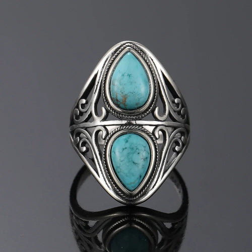 925 Sterling Silver Turquoise Ring | rings | Wiccan Center