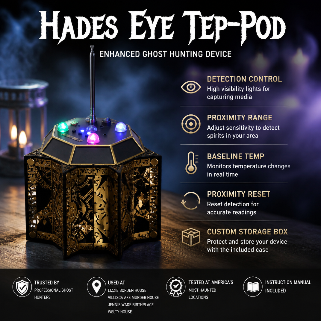 Hades’ Eye Enhanced TEP-POD Ghost Hunting Device