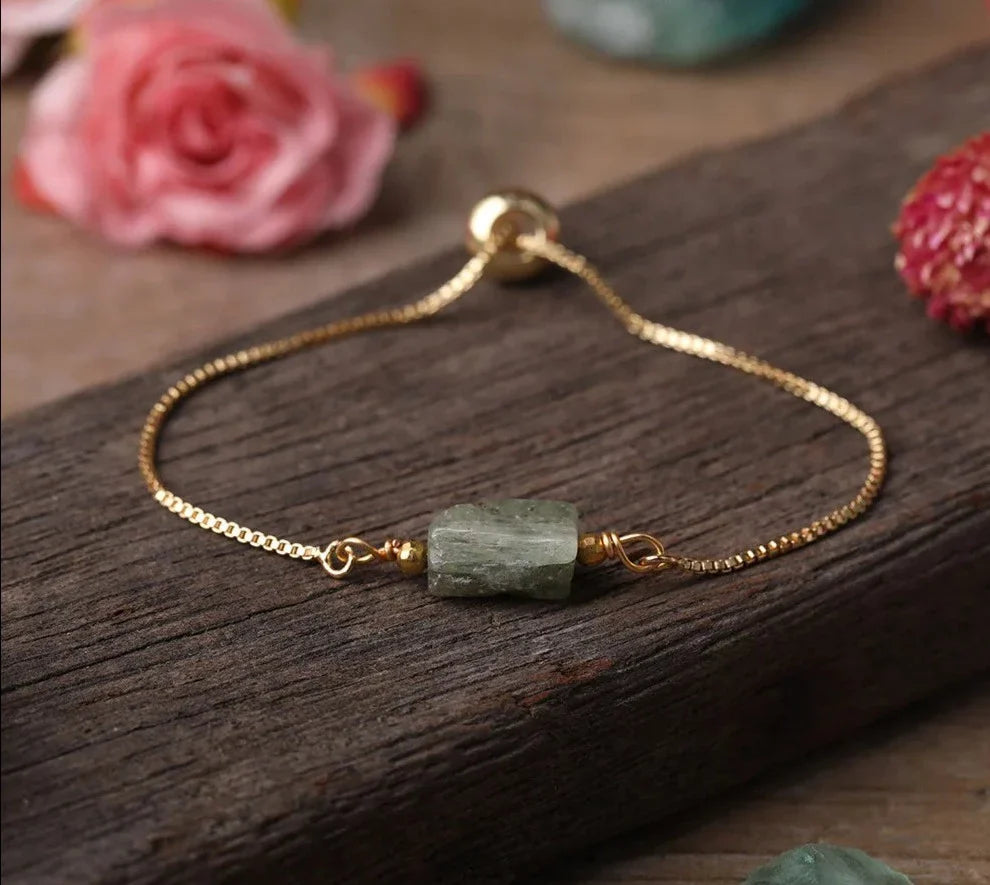 Crystal Gold Adjustable Bracelets | bracelets | Wiccan Center