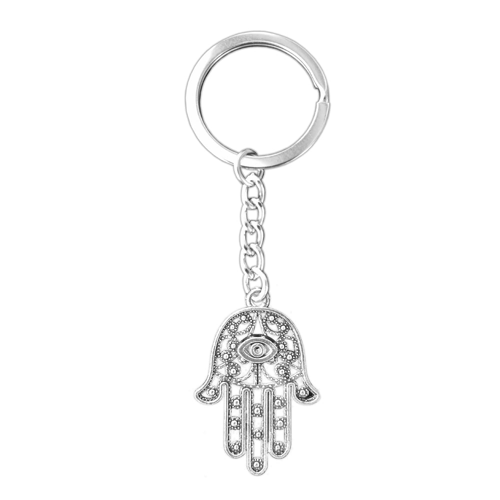 Hamsa Hand Keychain | keychain | Wiccan Center