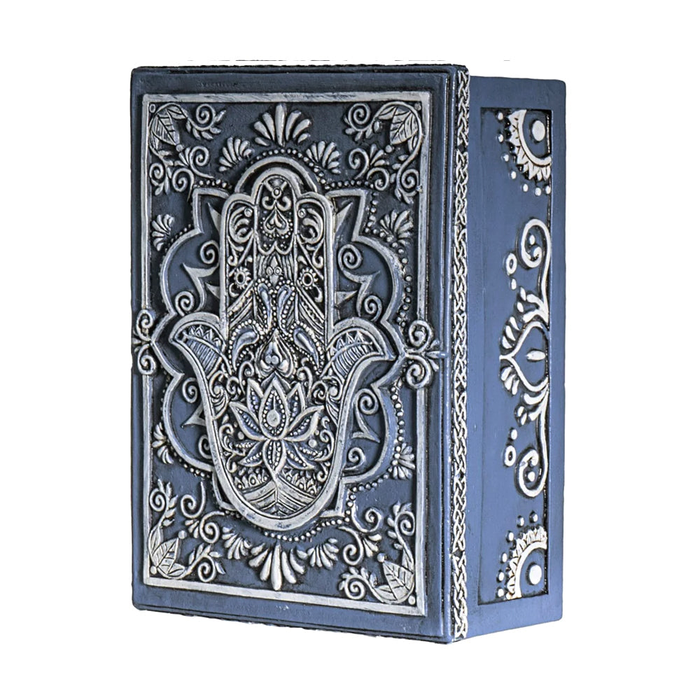 Hamsa Tarot Box | Wood Box | Wiccan Center