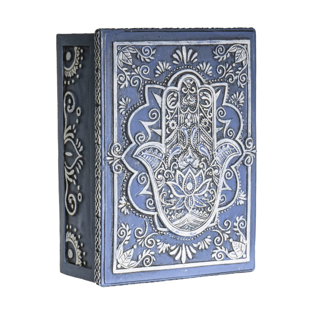 Hamsa Tarot Box | Wood Box | Wiccan Center